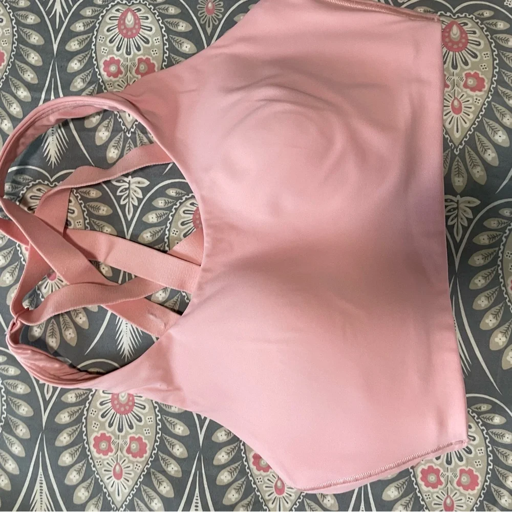 Lululemon Athletica Light Pink Sports Bra